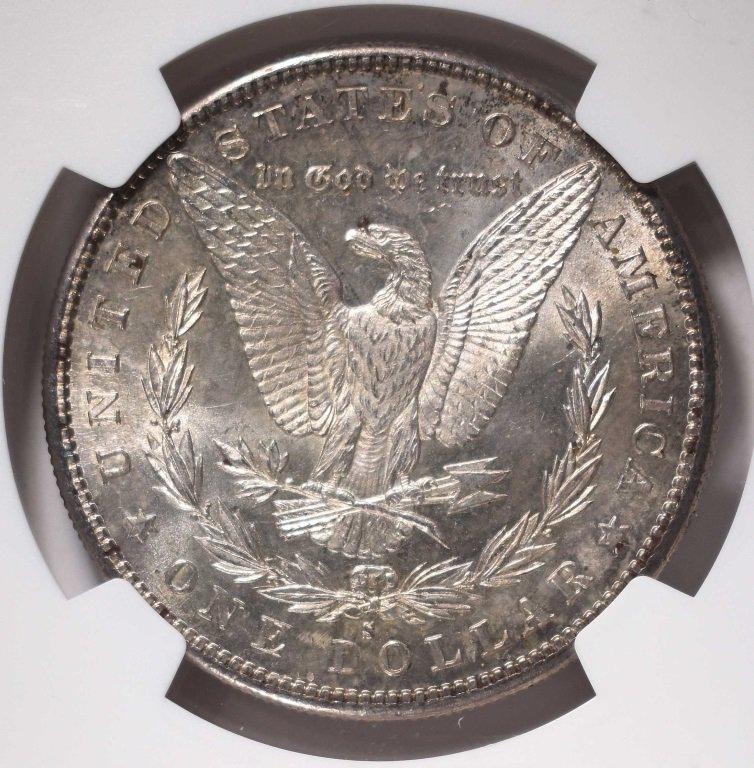 1881-S MORGAN DOLLAR, NGC MS-64