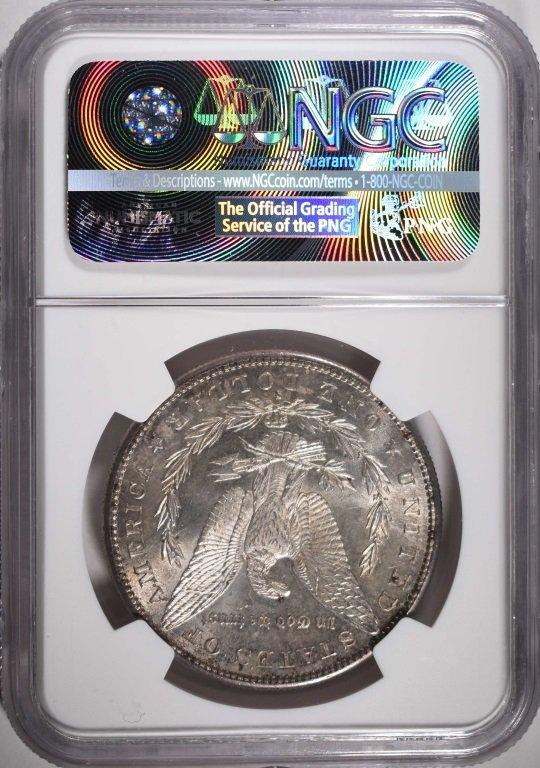 1881-S MORGAN DOLLAR, NGC MS-64