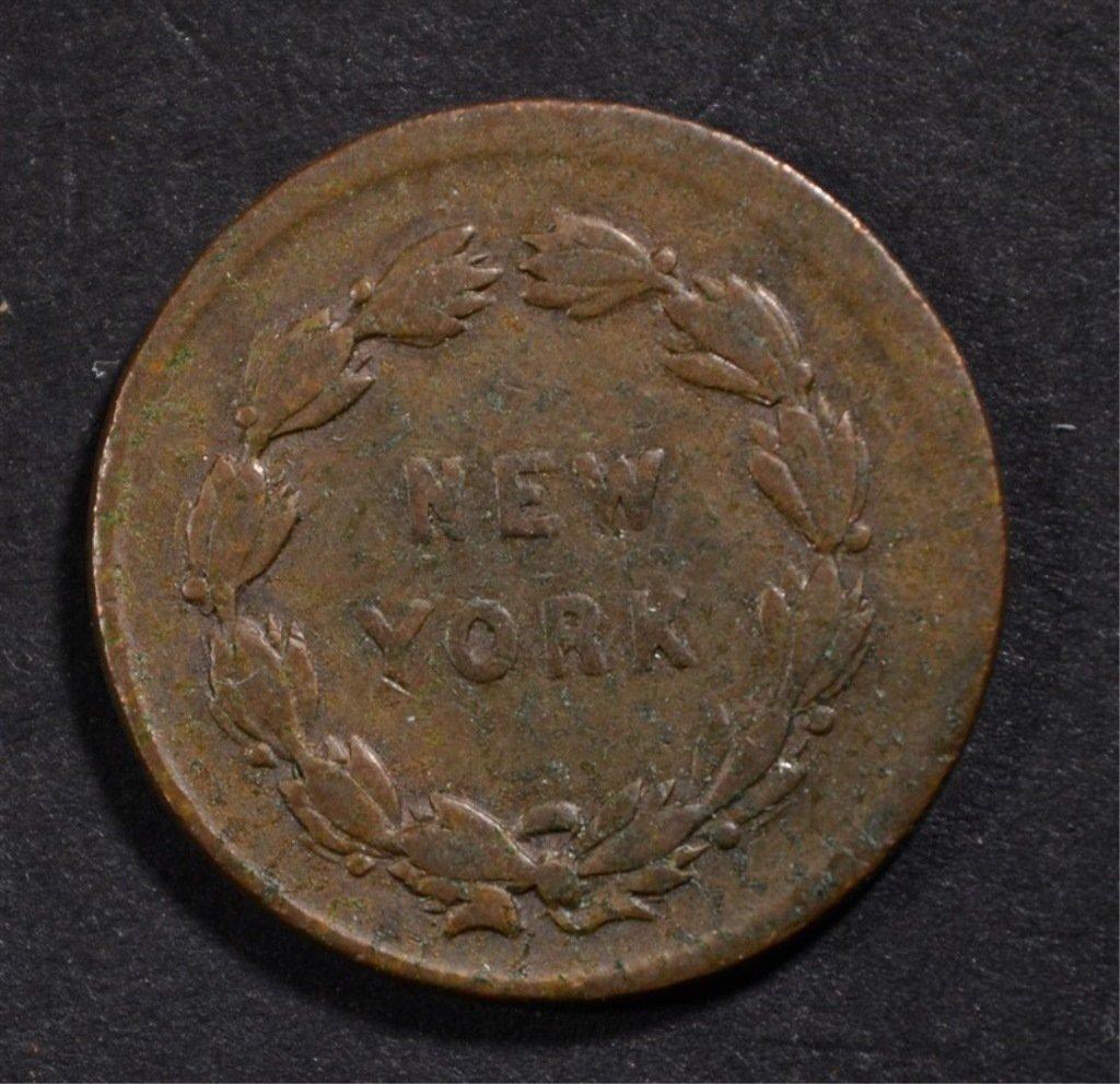 3 CIVIL WAR TOKENS: ALL FROM NEW YORK