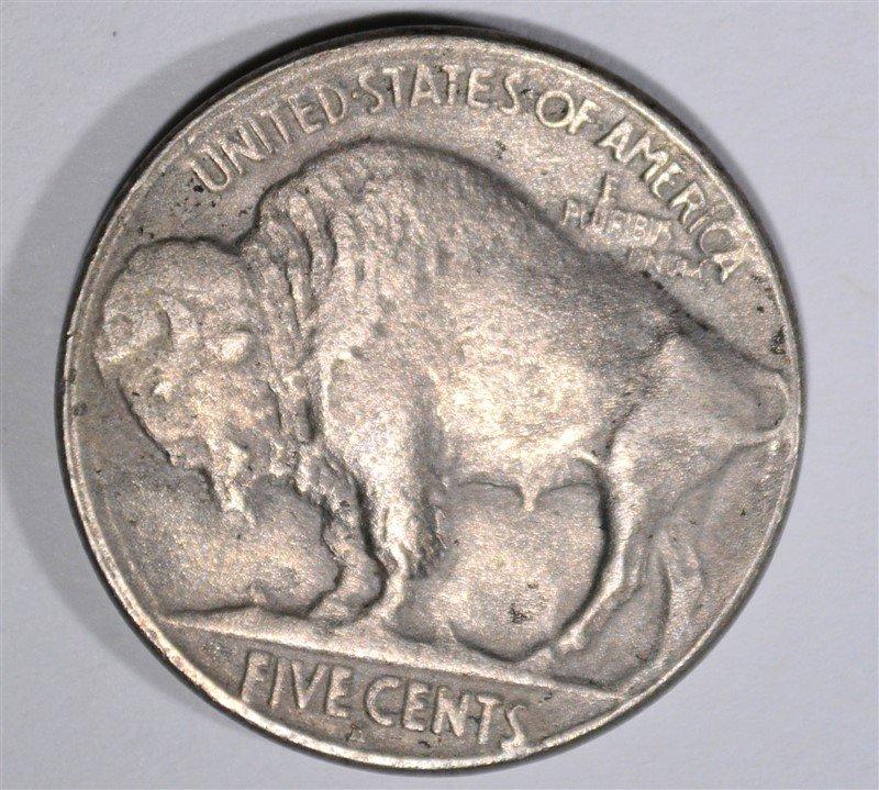 1925-S BUFFALO NICKEL, VF/XF POROSITY