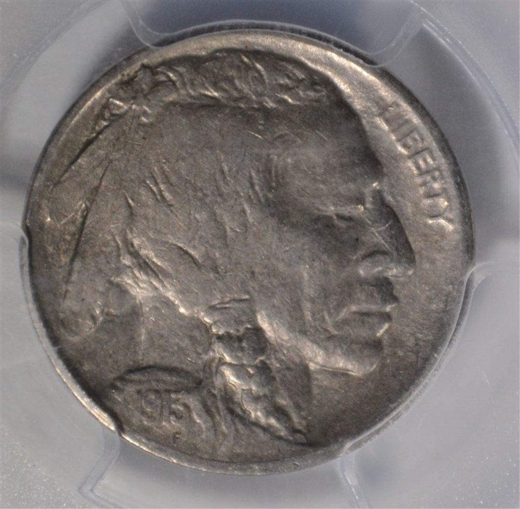 1913-D BUFFALO NICKEL TYPE 2 PCGS XF40