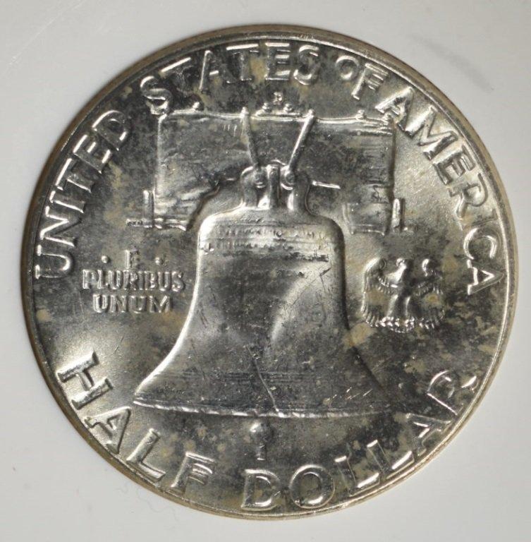 1962-D FRANKLIN HALF DOLLAR PCI SUPERB