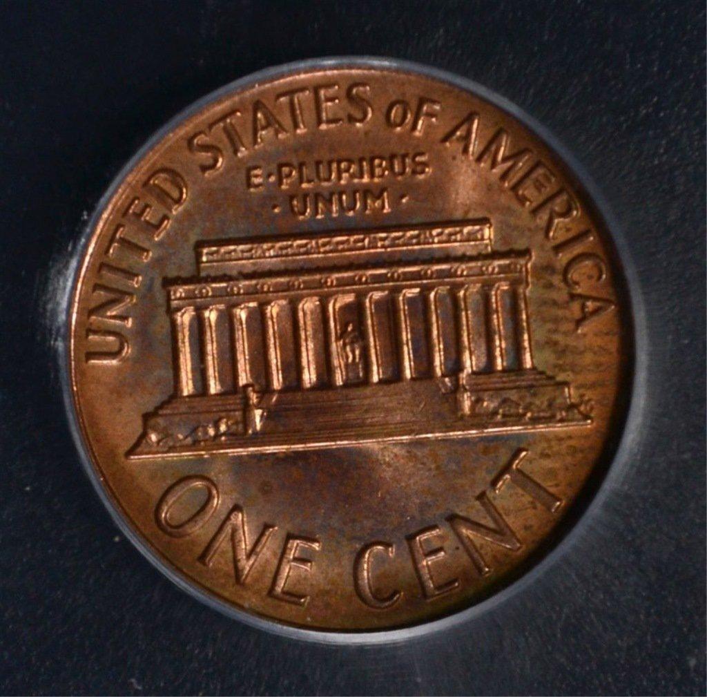 1972 LINCOLN CENT, DDO ICG MS-63 RED