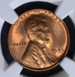 1953 LINCOLN CENT NGC MS66 RD TOUGH DATE