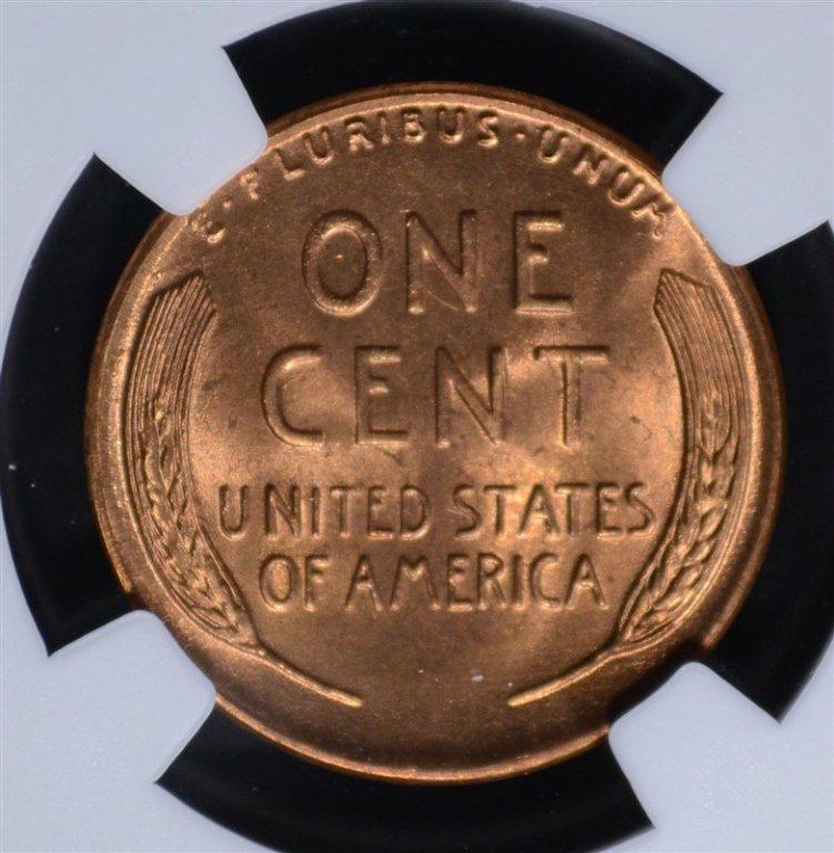 1953 LINCOLN CENT NGC MS66 RD TOUGH DATE