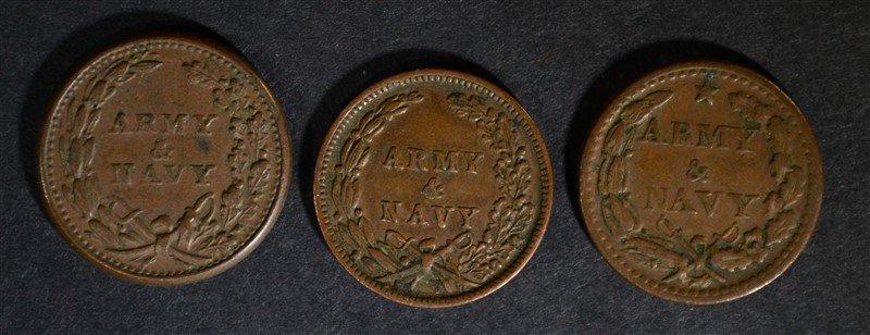 3-CIVIL WAR TOKENS