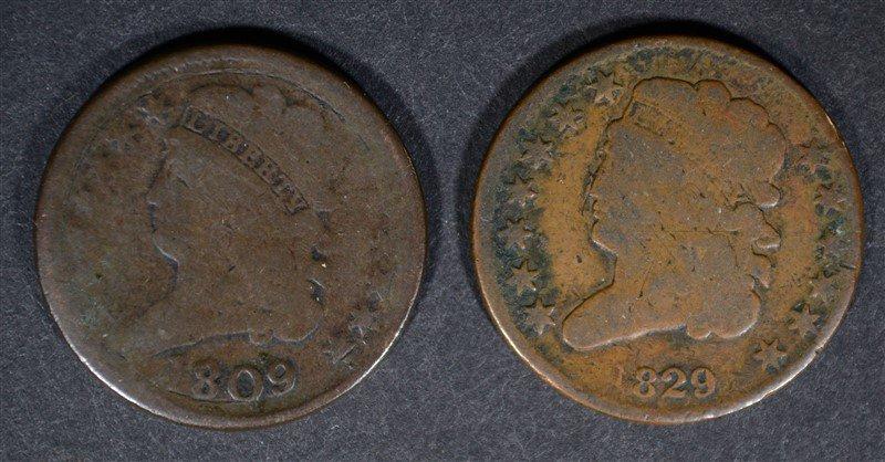 HALF CENT LOT: