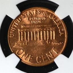 1962-D LINCOLN CENT NGC MS66 RD