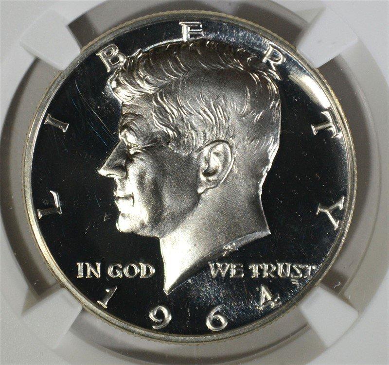 1964 KENNEDY HALF DOLLAR NGC PF67*