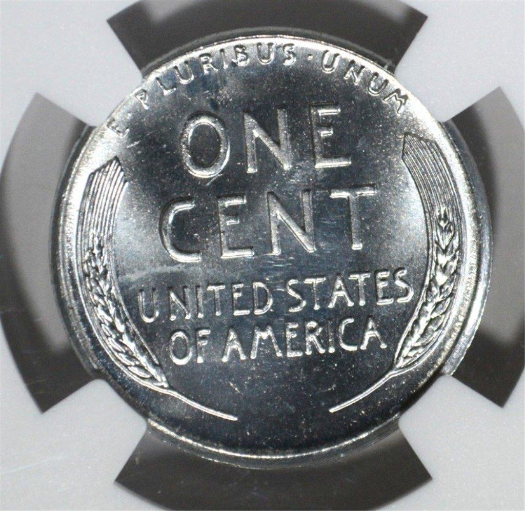 1943-S LINCOLN CENT, NGC MS-66