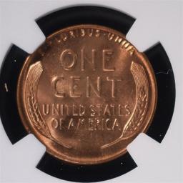 1946 LINCOLN CENT NGC MS 66 RD