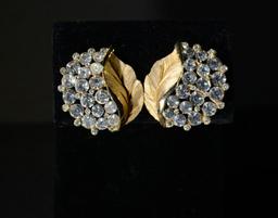 TRIFARI VINTAGE BROOCH/PIN & EARRINGS