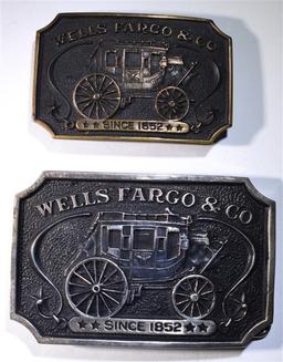 STERLING SILVER WELLS FARGO BELT