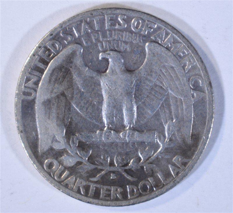 1932-S WASHINGTON QUARTER, FINE KEY DATE