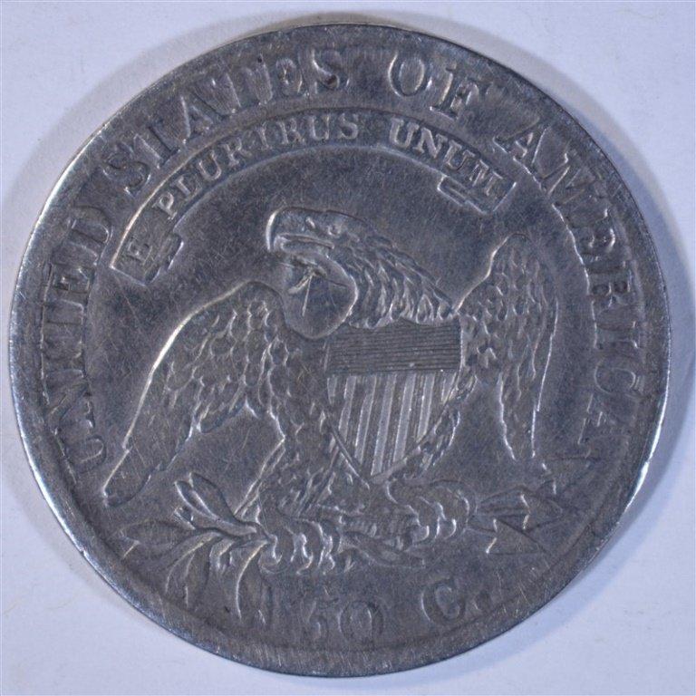 1812/1 CAPPED BUST HALF DOLLAR FINE