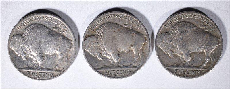 3 - 1931-S BUFFALO NICKELS XF