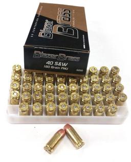 Two Boxes of Blazer Brass 40SW.