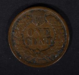 1867 INDIAN HEAD CENT, FINE