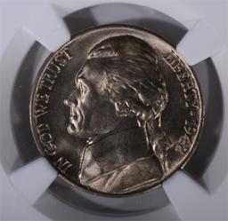 1942-D JEFFERSON NICKEL NGC MS-66 FS