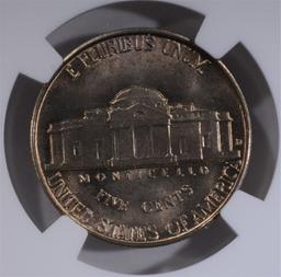 1942-D JEFFERSON NICKEL NGC MS-66 FS