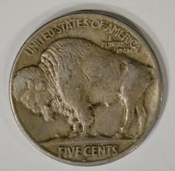 1927-S BUFFALO NICKEL, AU