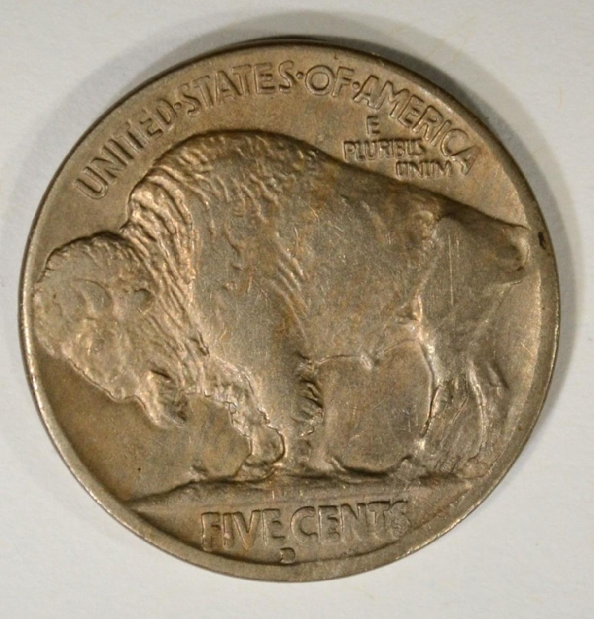 1928-D BUFFALO NICKEL, CH BU