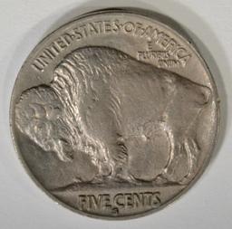 1930-S BUFFALO NICKEL, CH BU