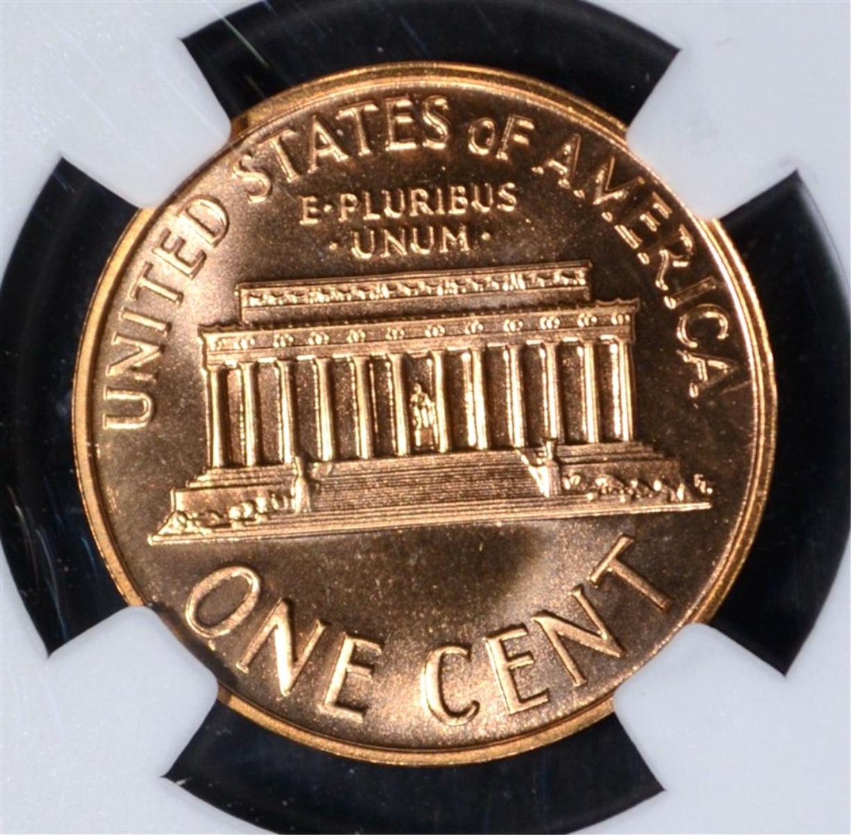 1964 LINCOLN CENT, NGC PF-69 RED