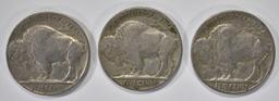 3 - 1931-S BUFFALO NICKELS XF