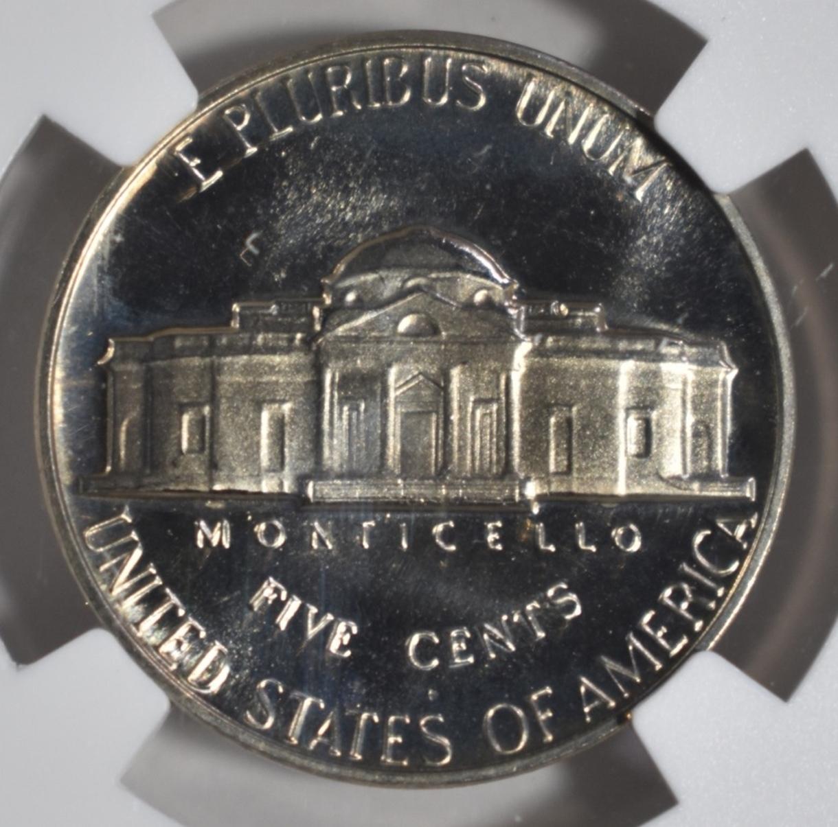 1967 SMS JEFFERSON NICKEL, NGC MS-67*