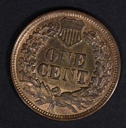 1864 L INDIAN CENT CH BU RB