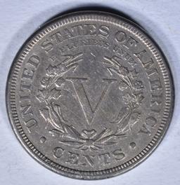 1885 LIBERTY NICKEL XF/AU