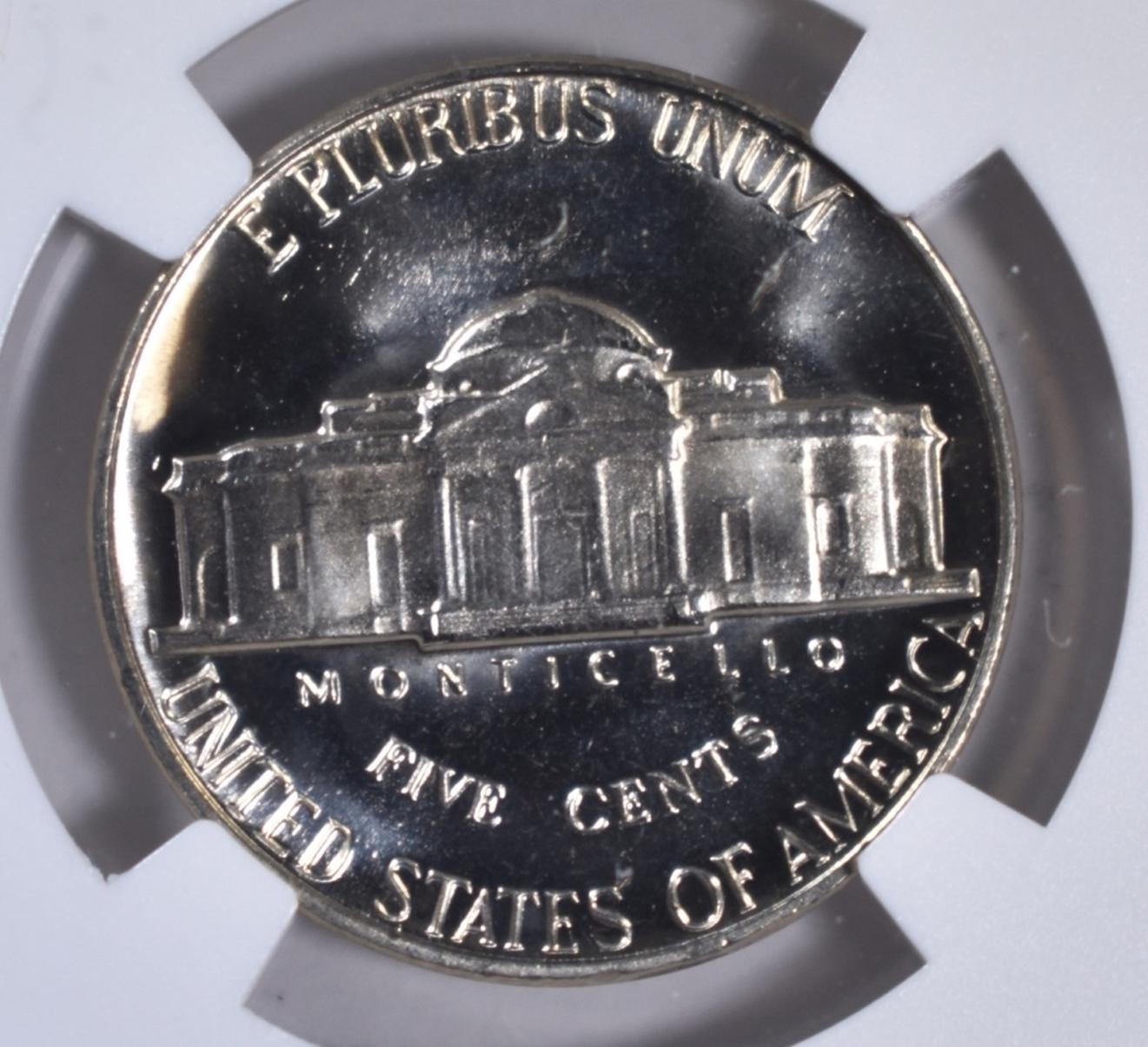 1965 SMS JEFFERSON NICKEL, NGC MS-67 CAMEO