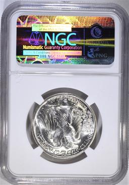 1946-S WALKING LIBERTY HALF NGC MS-65