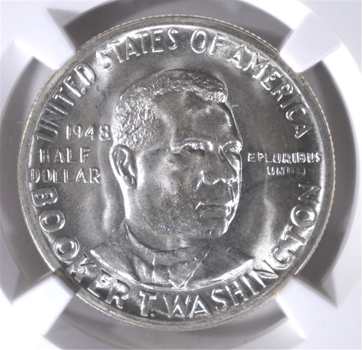 1948 BOOKER T WASHINGTON HALF DOLLAR