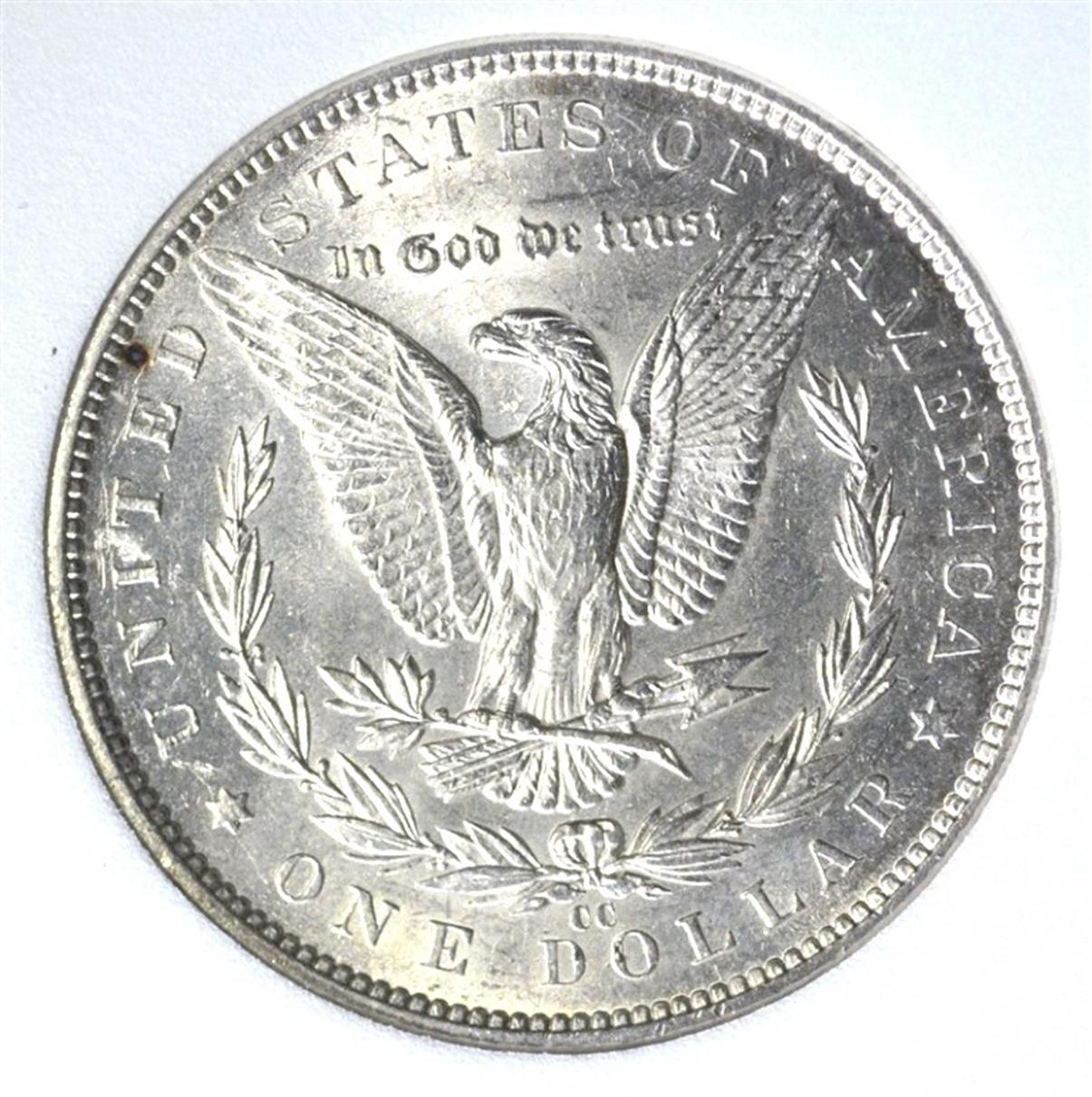 1891-CC MORGAN DOLLAR, LVCS CH BU NICE