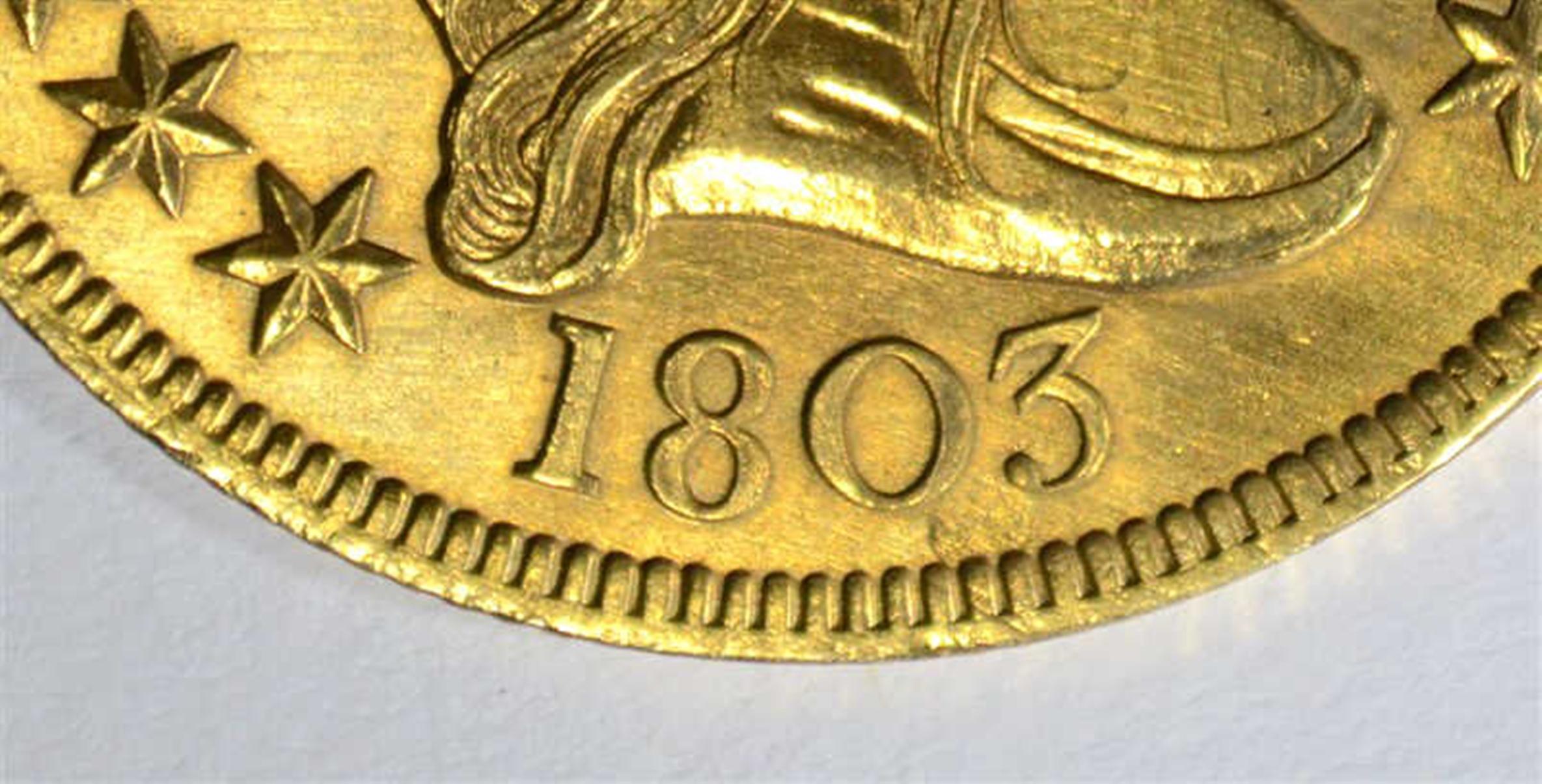 1803 $10.00 GOLD CH BU EXTREMELY RARE!