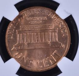 1974-S LINCOLN CENT, NGC MS-66 RED