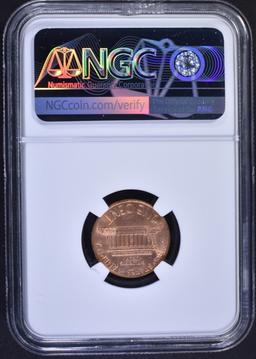 1974-S LINCOLN CENT, NGC MS-66 RED