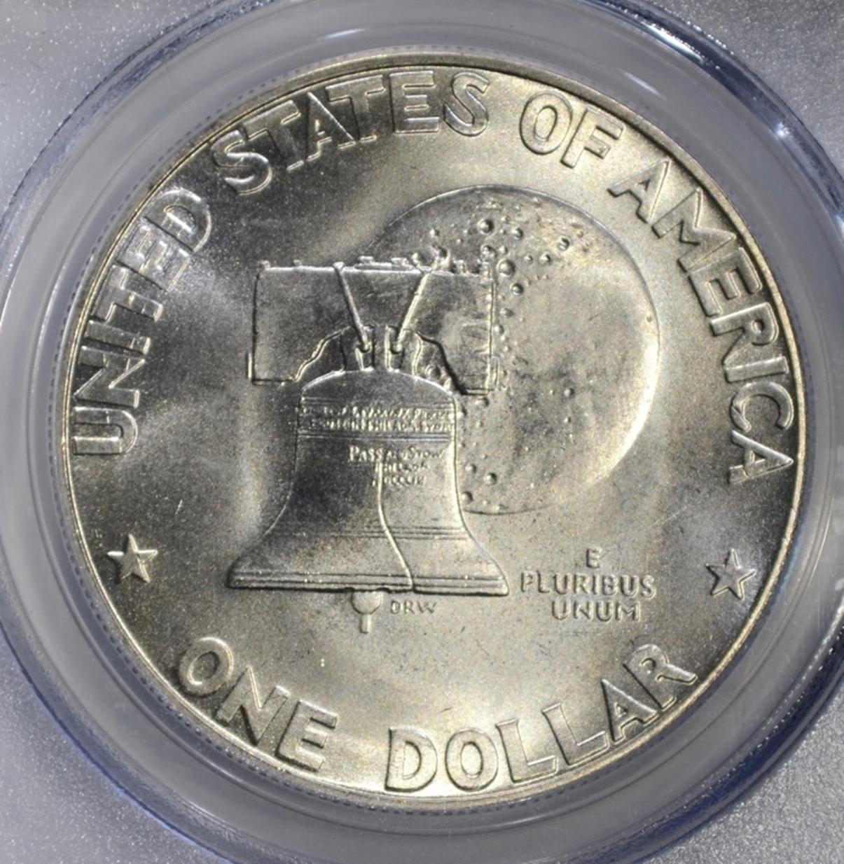 1976-S SILVER EISENHOWER DOLLAR, PCGS MS-68 SUPER