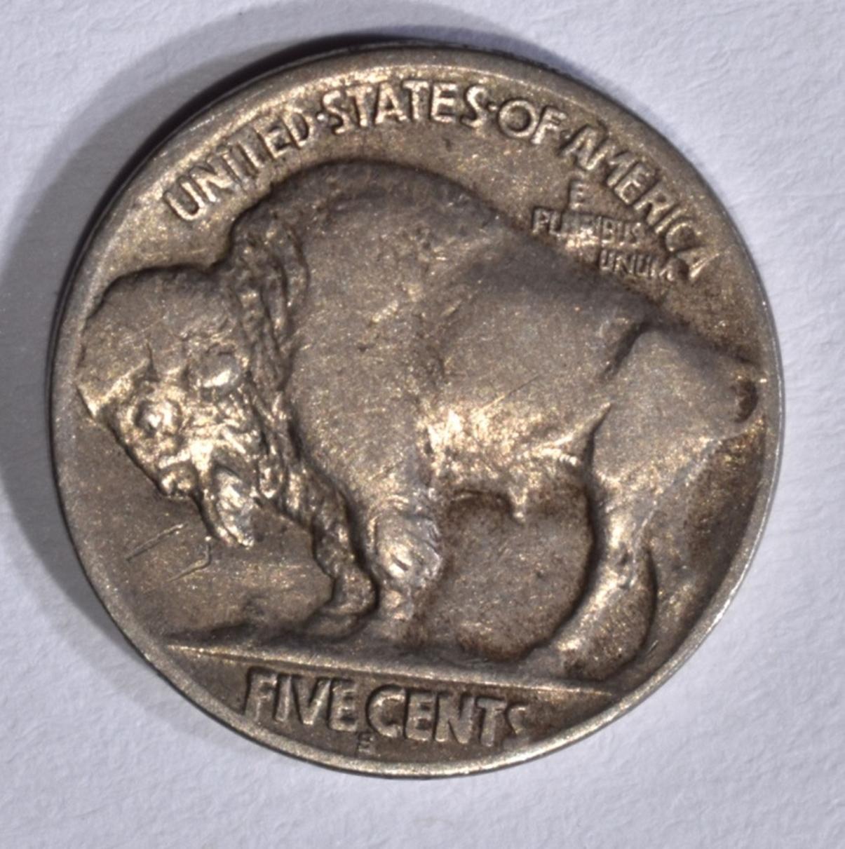 1913-S TYPE-2 BUFFALO NICKEL, F/VF