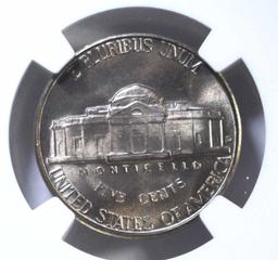 1950-D JEFFERSON NICKEL, NGC MS-67