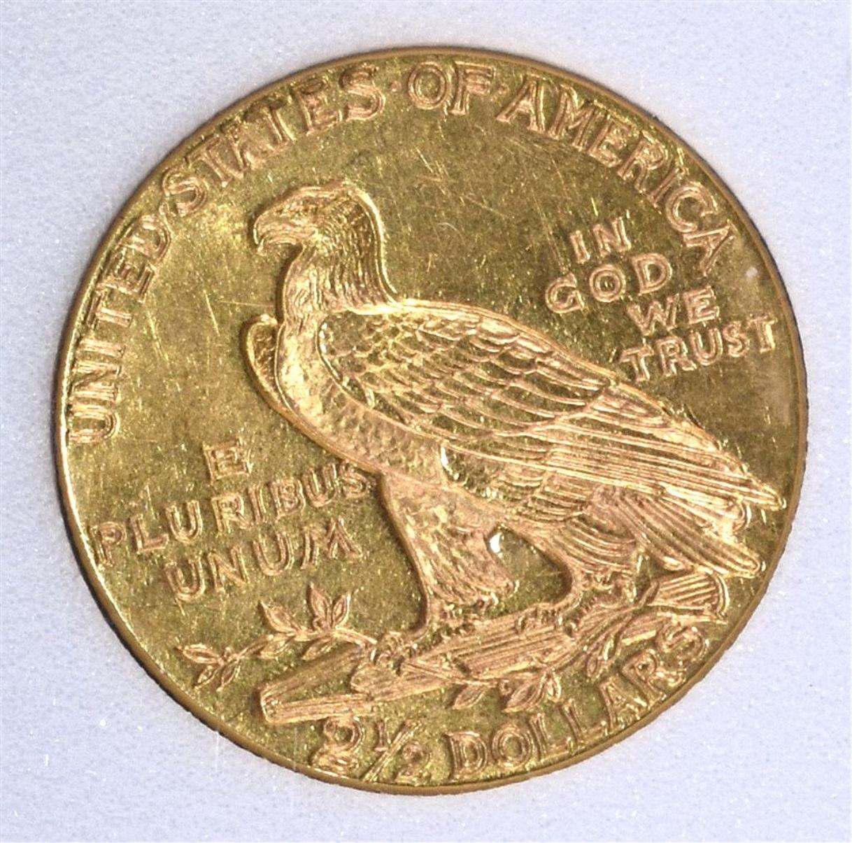 1928 $2.50 GOLD INDIAN, NGP CH/GEM BU