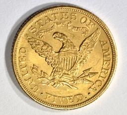 1905 $5 GOLD LIBERTY  GEM BU