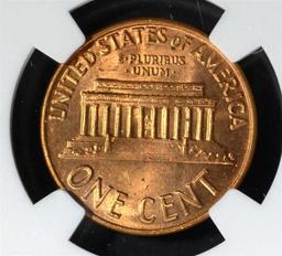 1962-D LINCOLN CENT NGC MS66 RD