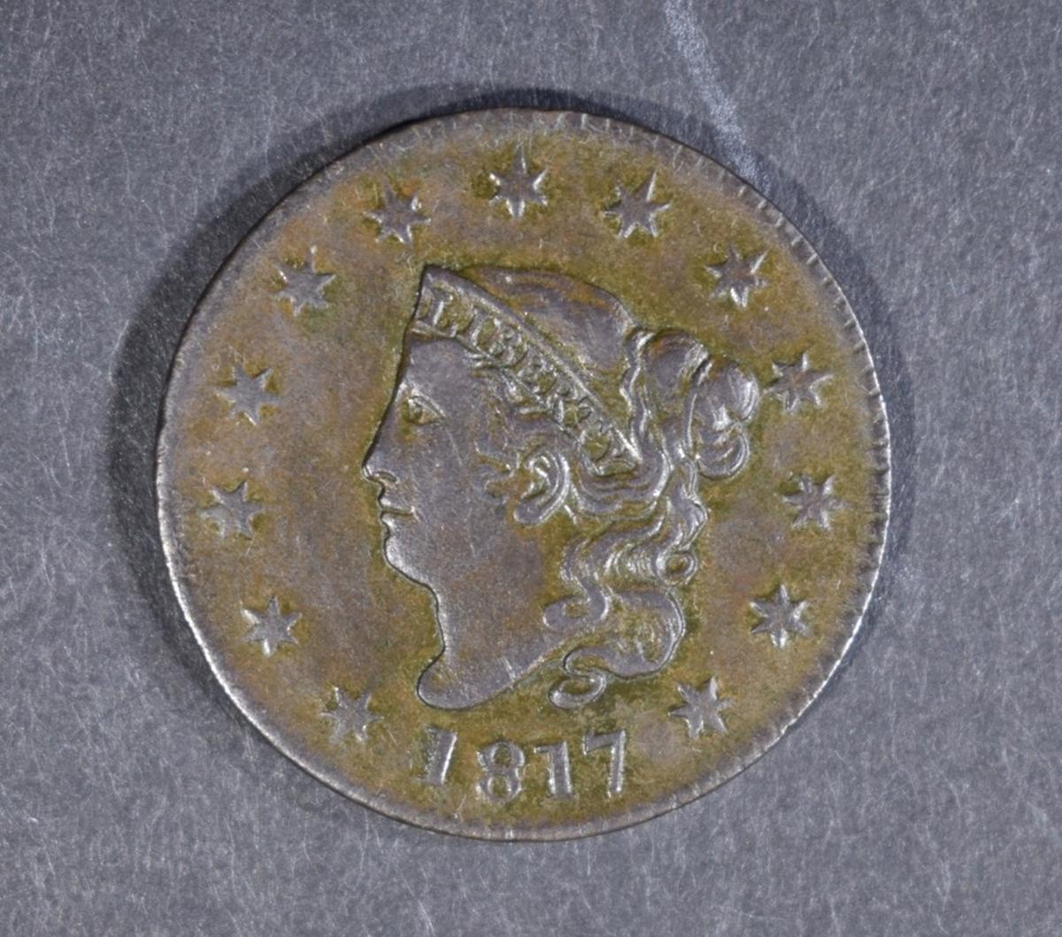 1817 LARGE CENT, AU