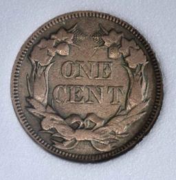 1856 FLYING EAGLE CENT CCGS VF