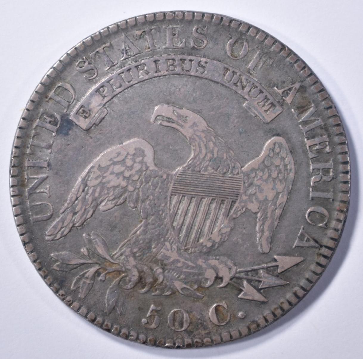 1821 BUST HALF DOLLAR, XF