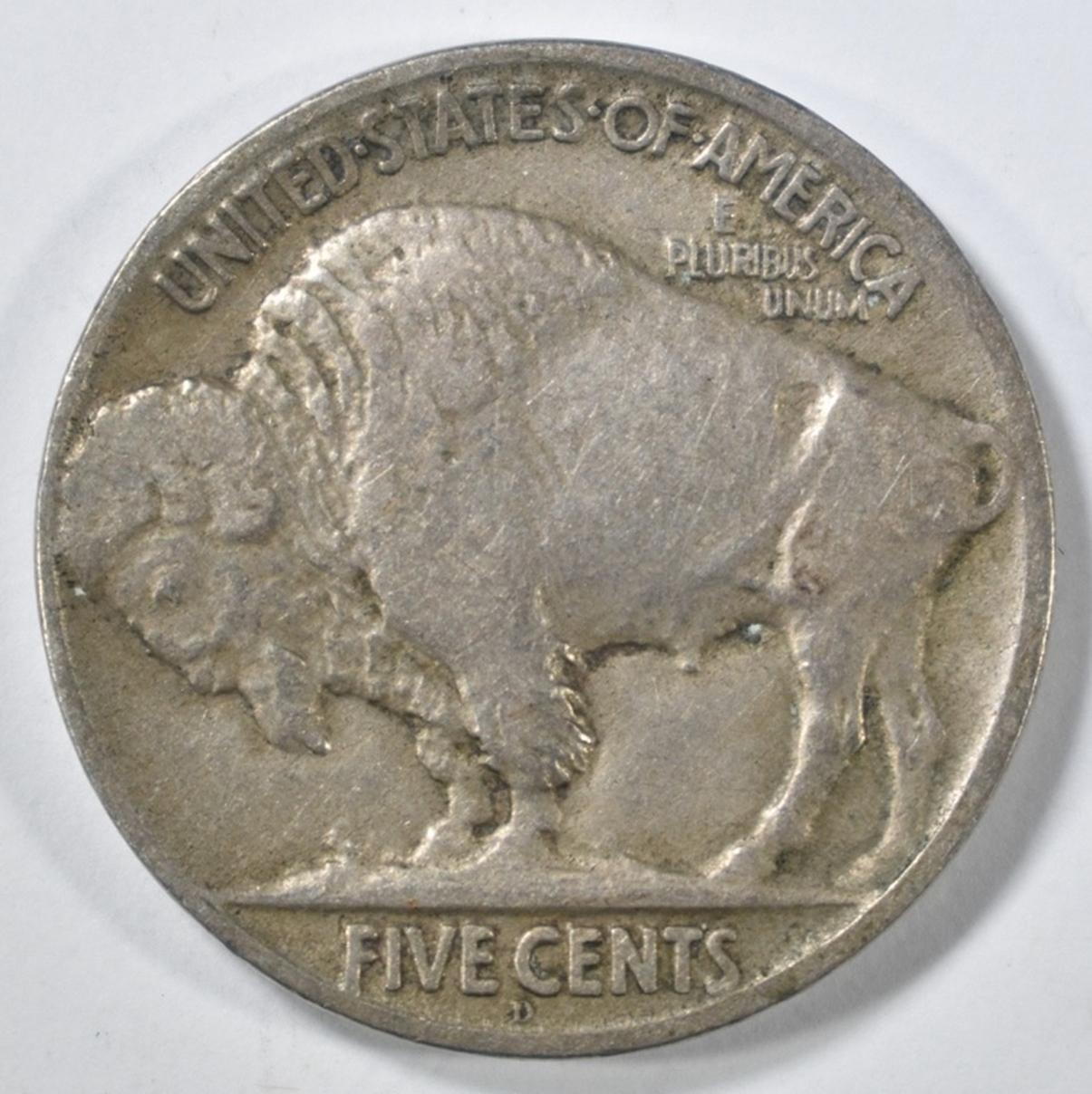 1919-D BUFFALO NICKEL VF