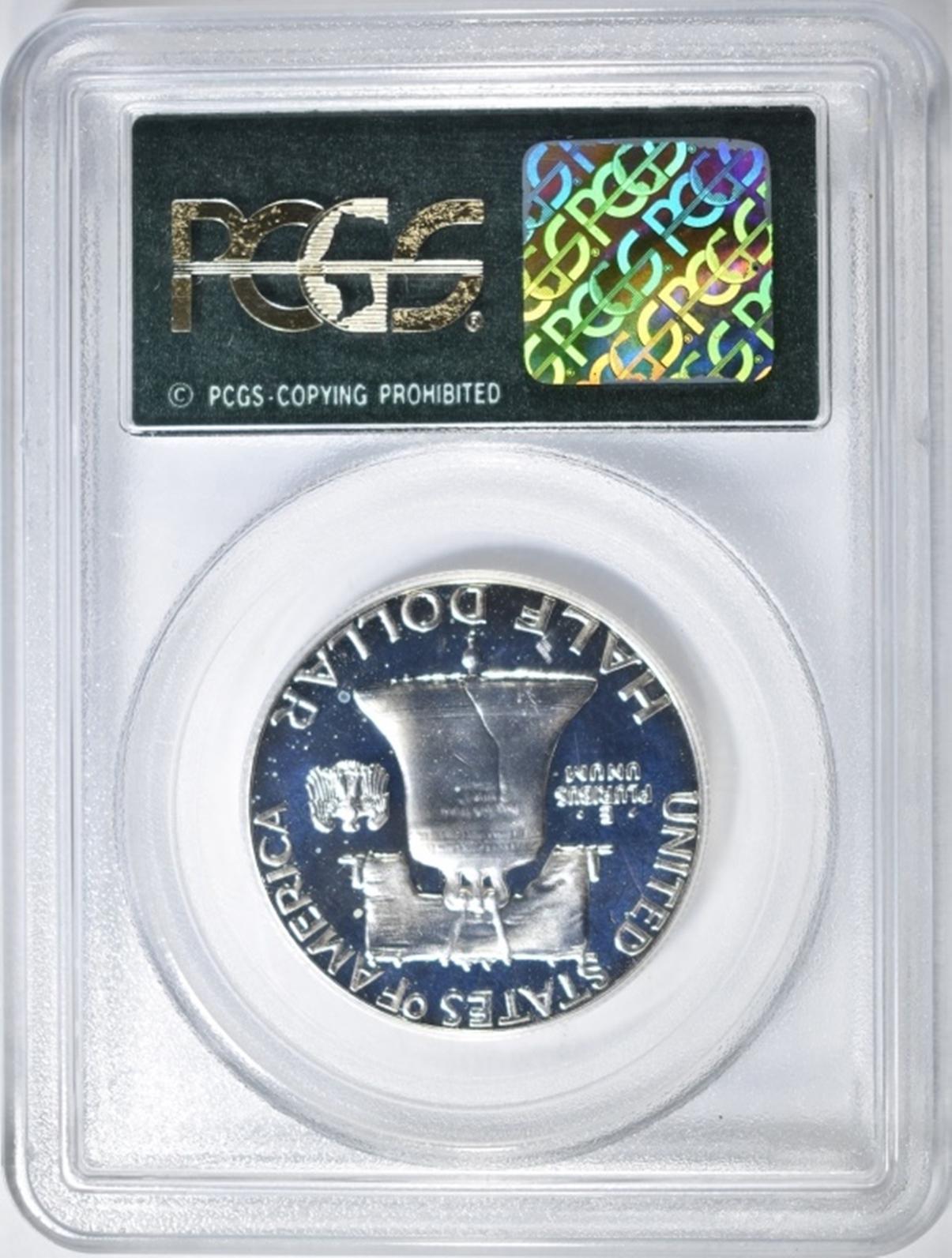 1963 FRANKLIN HALF PCGS PR-66 CAM CAC OGH